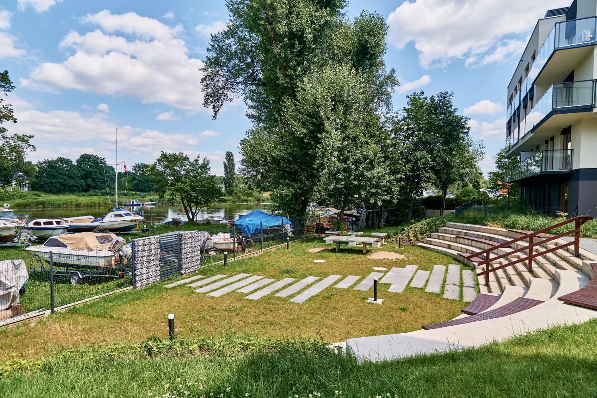 Riverside Apartments Na Grobli By Noclegi Renters Wroclaw Exterior photo