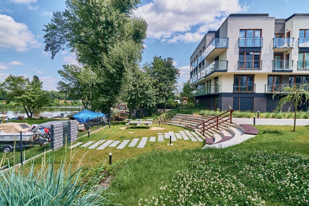 Riverside Apartments Na Grobli By Noclegi Renters Wroclaw Exterior photo